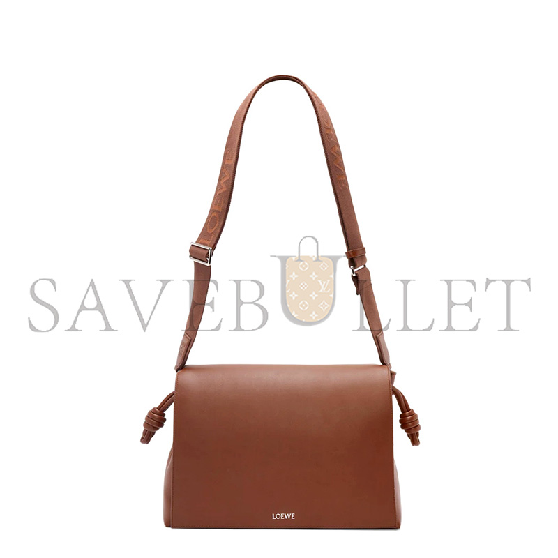 LOEWE FLAMENCO SATCHEL IN SHINY SUPPLE CALFSKIN B411FSAX04 (34*24*12cm)